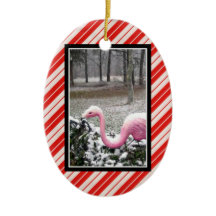 Enfeite de Flamingo de Feriado