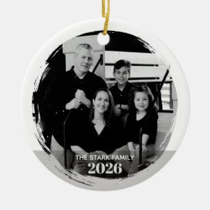 Enfeite de Foto de Família - Moderno