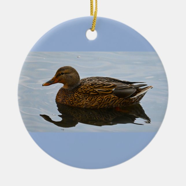 Enfeite de Foto de Pato  (Frente)