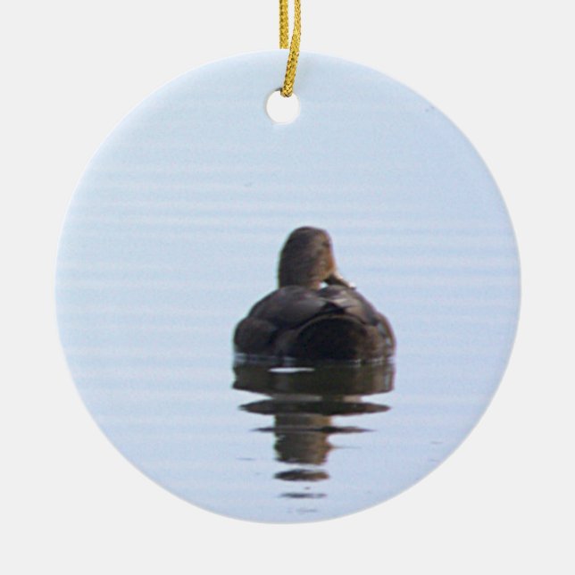 Enfeite de Foto de Pato  (Frente)