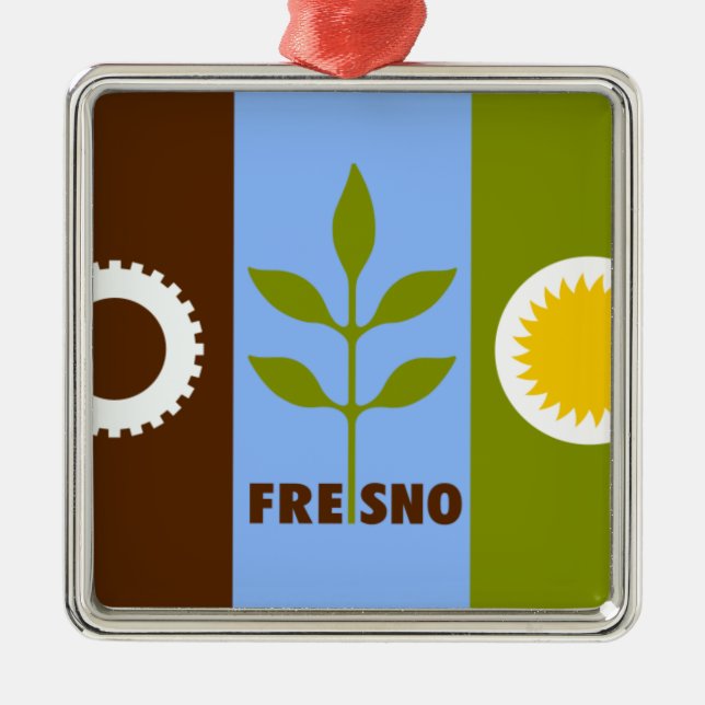 Enfeite de Fresno Califórnia (Frente)
