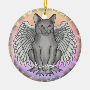 Enfeite de Gárgula de Gato