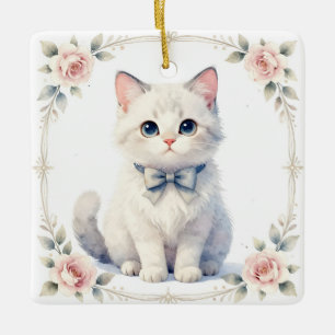enfeite de gato fofo