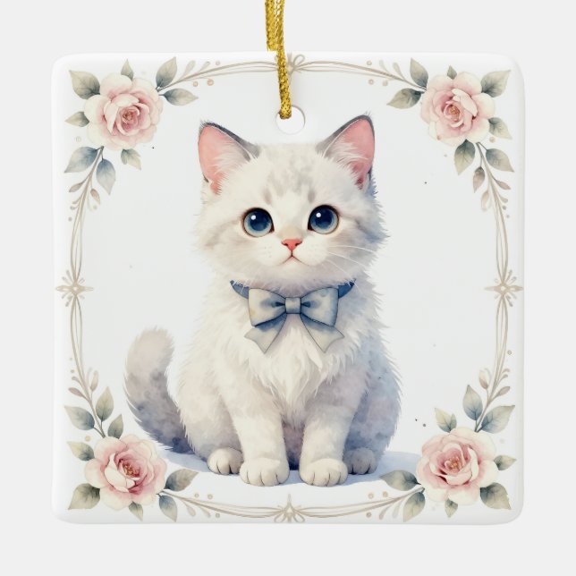 enfeite de gato fofo (Frente)