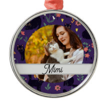 Enfeite de Gato Personalizado | Nome Personalizado