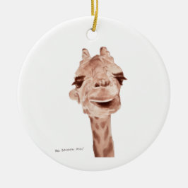 enfeite de girafa