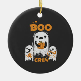 Enfeite de Halloween de Fantasma da Boo Crew