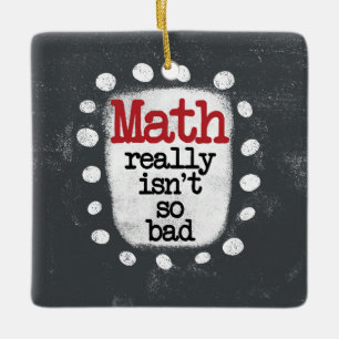 Enfeite de Matemática Realmente Não é Tão Ruim