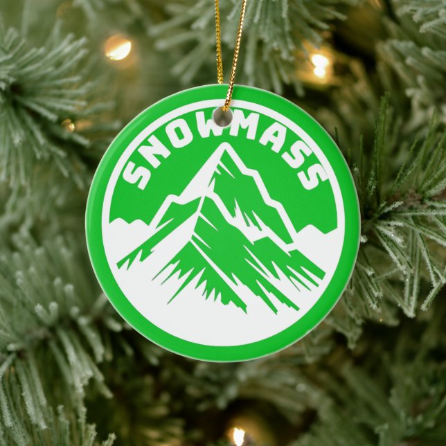 Enfeite de Memória Ski Snowmass (Árvore)