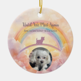 Enfeite de Memorial de Pet - Meu Anjo da Guarda Te