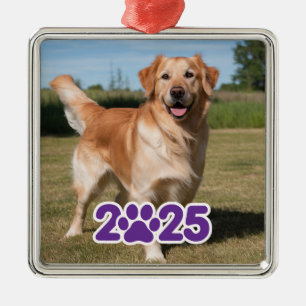 Enfeite de Metal com Foto de Pet Personalizado 202