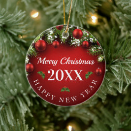 enfeite de Natal 20xx