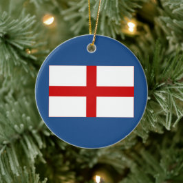 Enfeite de Natal Bandeira Inglesa