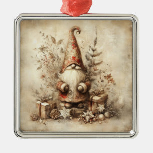 Enfeite de Natal Bege Vintage