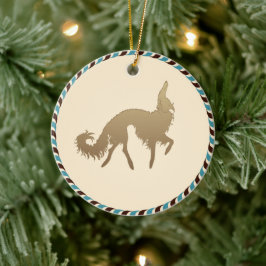 Enfeite de Natal Borzoi