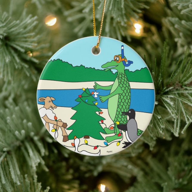 Enfeite de Natal Caprichoso de Praia (Árvore)