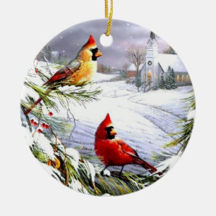 Enfeite de Natal - Cardinal