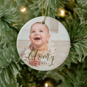 Enfeite de Natal com mensagens personalizadas