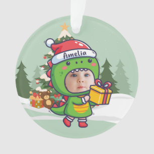 Enfeite de Natal com nome personalizado + mensagem