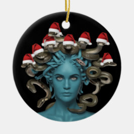 Enfeite de Natal da Medusa