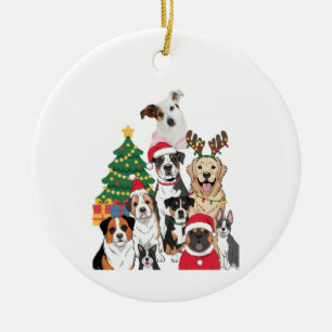 Enfeite de Natal de Árvore de Natal Personalizado