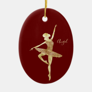 Enfeite de Natal de Ballet Personalizado para Bail