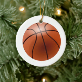 Enfeite de Natal de Basquetebol