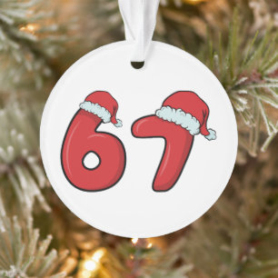 Enfeite de Natal de Chapéu de Papai Noel 67