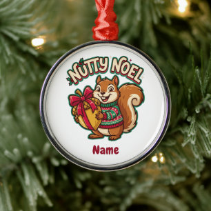 Enfeite de Natal de Esquilo Fofo, Nutty Noel