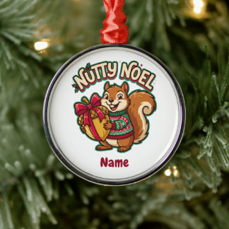 Enfeite de Natal de Esquilo Fofo, Nutty Noel