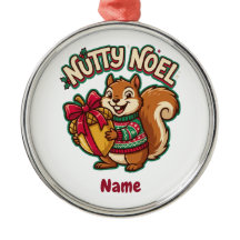 Enfeite de Natal de Esquilo Fofo, Nutty Noel