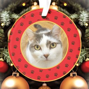 Enfeite de Natal de Foto de Pet Personalizado