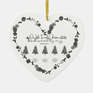 Enfeite de Natal de Memorial Personalizado | 