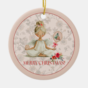 Enfeite de Natal de Padel – Anjo Padel Delicado