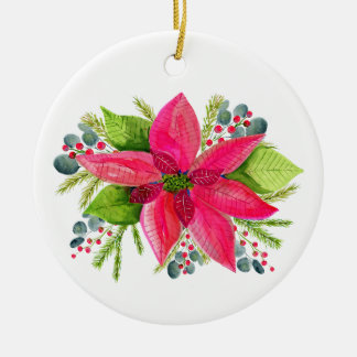 Enfeite de Natal de Poinsettia