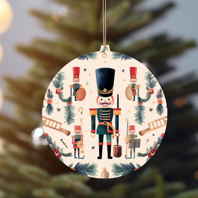 Enfeite de Natal de Quebra-Nozes (Nutcracker Christmas Ornament)