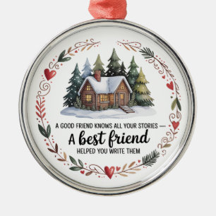 Enfeite de Natal do Melhor Amigo Design de Árvor