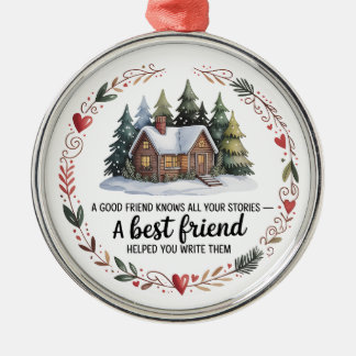 Enfeite de Natal do Melhor Amigo | Design de Árvor