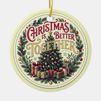 Enfeite de Natal É Melhor Juntos