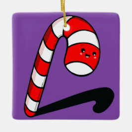 🎄 Enfeite de Natal em Forma de Bastão de Doces