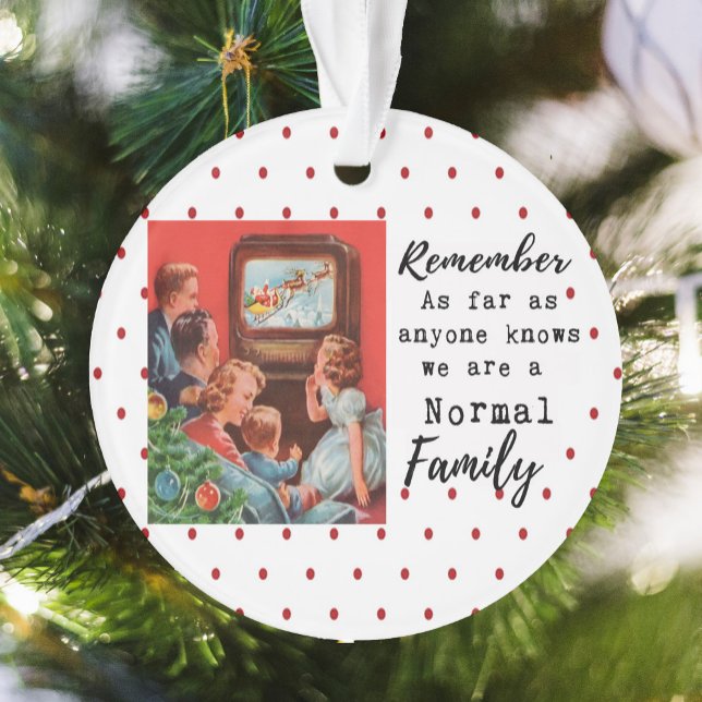 Enfeite de Natal Engraçado Retro Melhor Amiga Norm (Criador carregado)