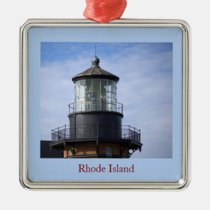 Enfeite de Natal Farol de Rhode Island