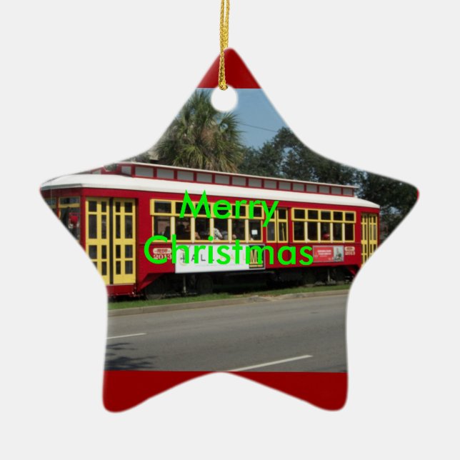 Enfeite de Natal Feliz (Frente)