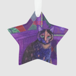 Enfeite de Natal Meowy 2025