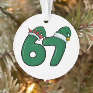 Enfeite de Natal Papai Noel 67 Elfos