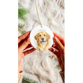 Enfeite de Natal para Amantes de Animais de Estima