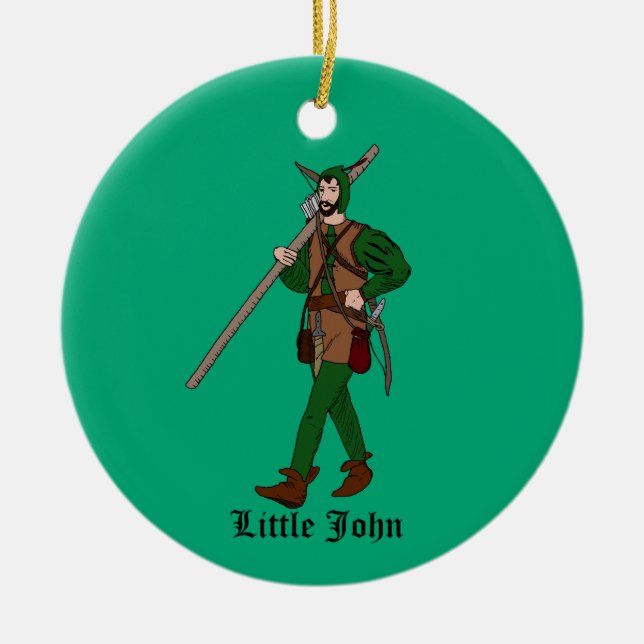 Enfeite de Natal Pequeno João Vintage (Frente)
