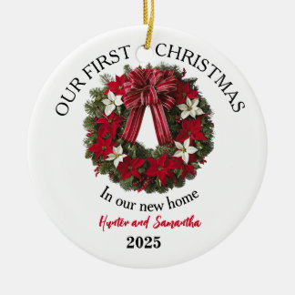 Enfeite de Natal Personalizado 1ª Casa Nova
