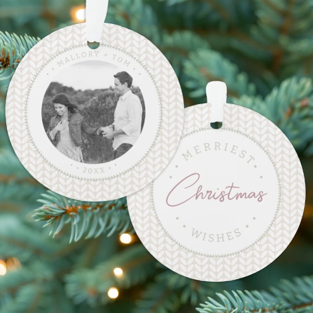 Enfeite de Natal Personalizado Círculo Aconchegant (Criador carregado)
