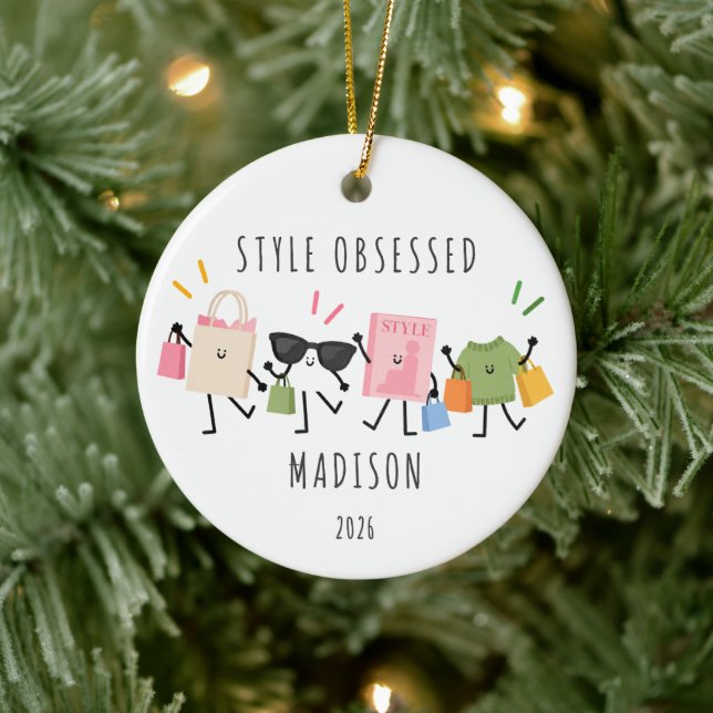 Enfeite de Natal Personalizado com Estilo Obsessiv (Árvore)